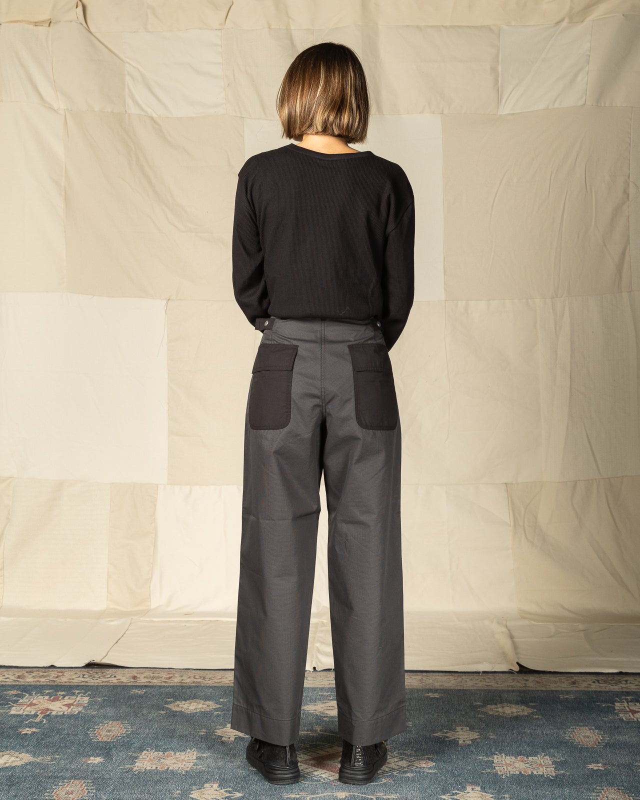 W'Menswear Marine Pants - Black - Standard & Strange