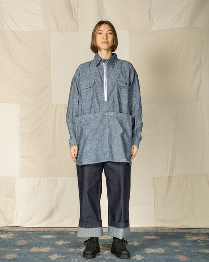 W'Menswear Mechanical Aid Shirt - Denim - Standard & Strange