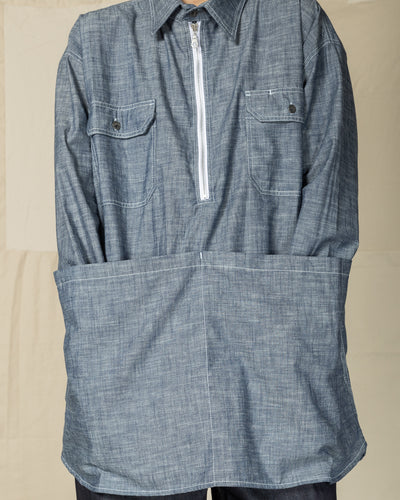 W'Menswear Mechanical Aid Shirt - Denim - Standard & Strange