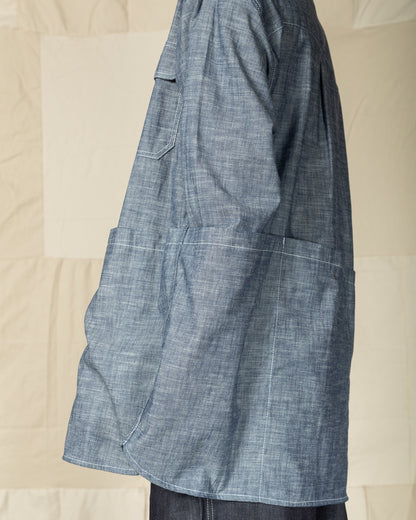 W'Menswear Mechanical Aid Shirt - Denim - Standard & Strange