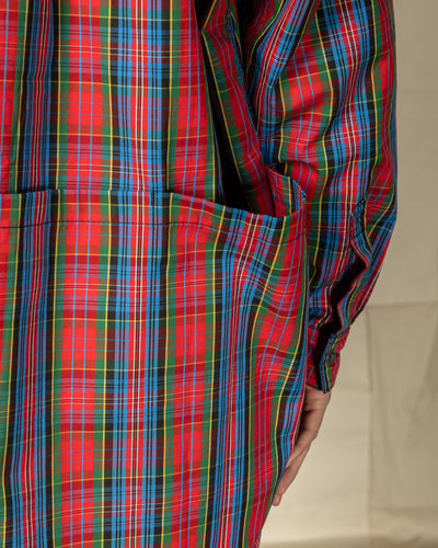 W'Menswear Mechanical Aid Shirt - Red Check - Standard & Strange