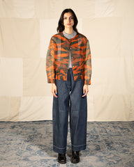 W'Menswear Mohom Shirt - Orange Print - Standard & Strange