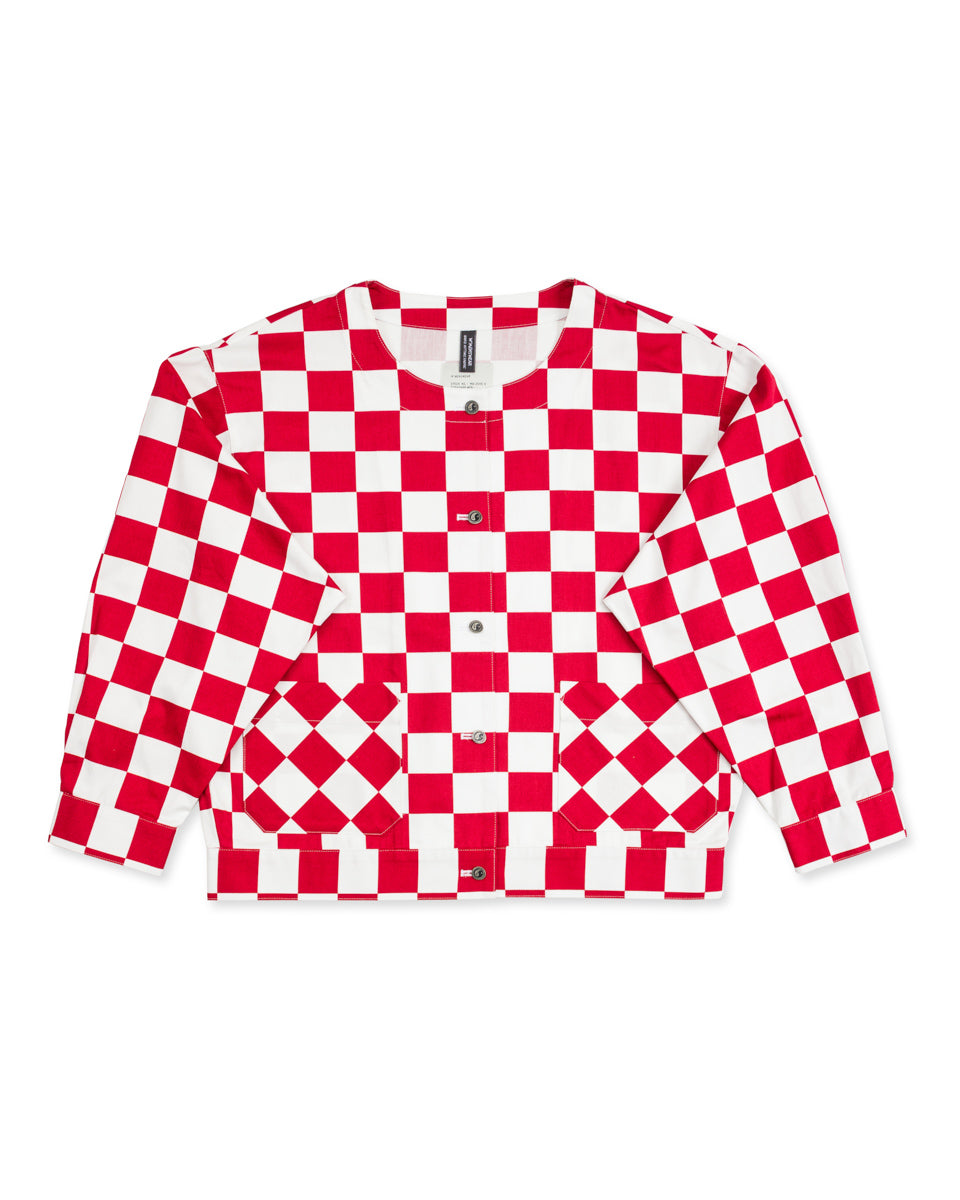 W'Menswear Mohom Shirt - Red Check - Standard & Strange