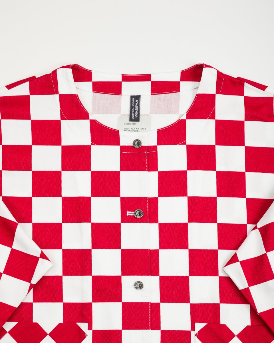 W'Menswear Mohom Shirt - Red Check - Standard & Strange
