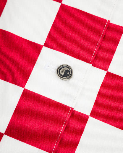 W'Menswear Mohom Shirt - Red Check - Standard & Strange