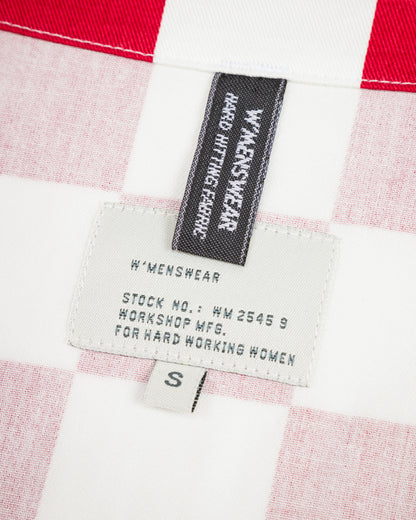 W'Menswear Mohom Shirt - Red Check - Standard & Strange
