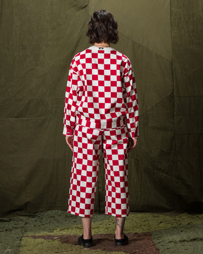 W'Menswear Mohom Shirt - Red Check - Standard & Strange