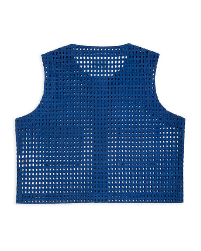 Naa Shirt - Indigo Deadstock Lace