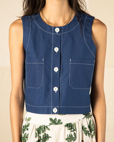 W'Menswear Naa Shirt - Indigo - Standard & Strange