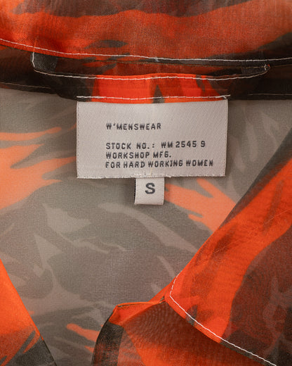 W'Menswear Garden Dress - Orange Print - Standard & Strange