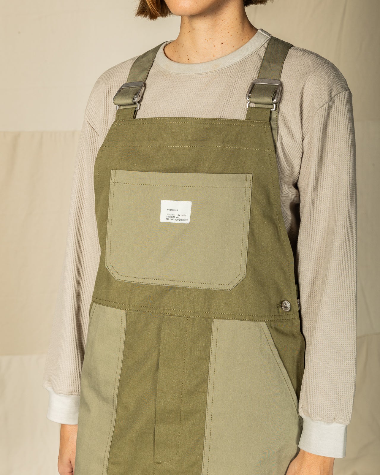 W'Menswear Para Dungaree - Green - Standard & Strange