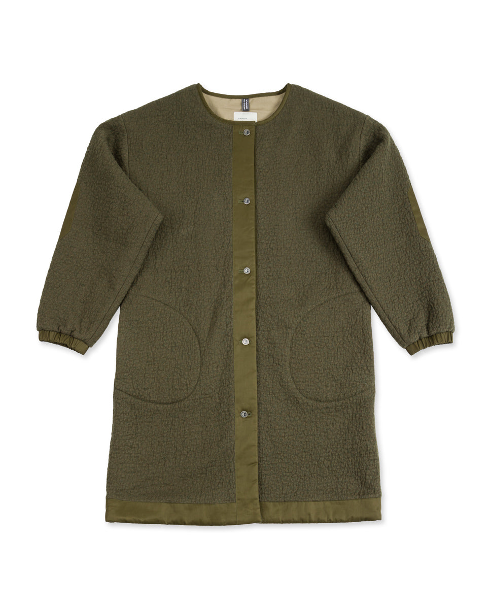 W'Menswear Rally Coat - Dark Olive - Standard & Strange