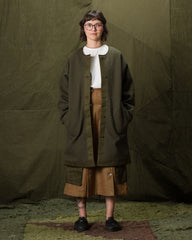 W'Menswear Rally Coat - Dark Olive - Standard & Strange