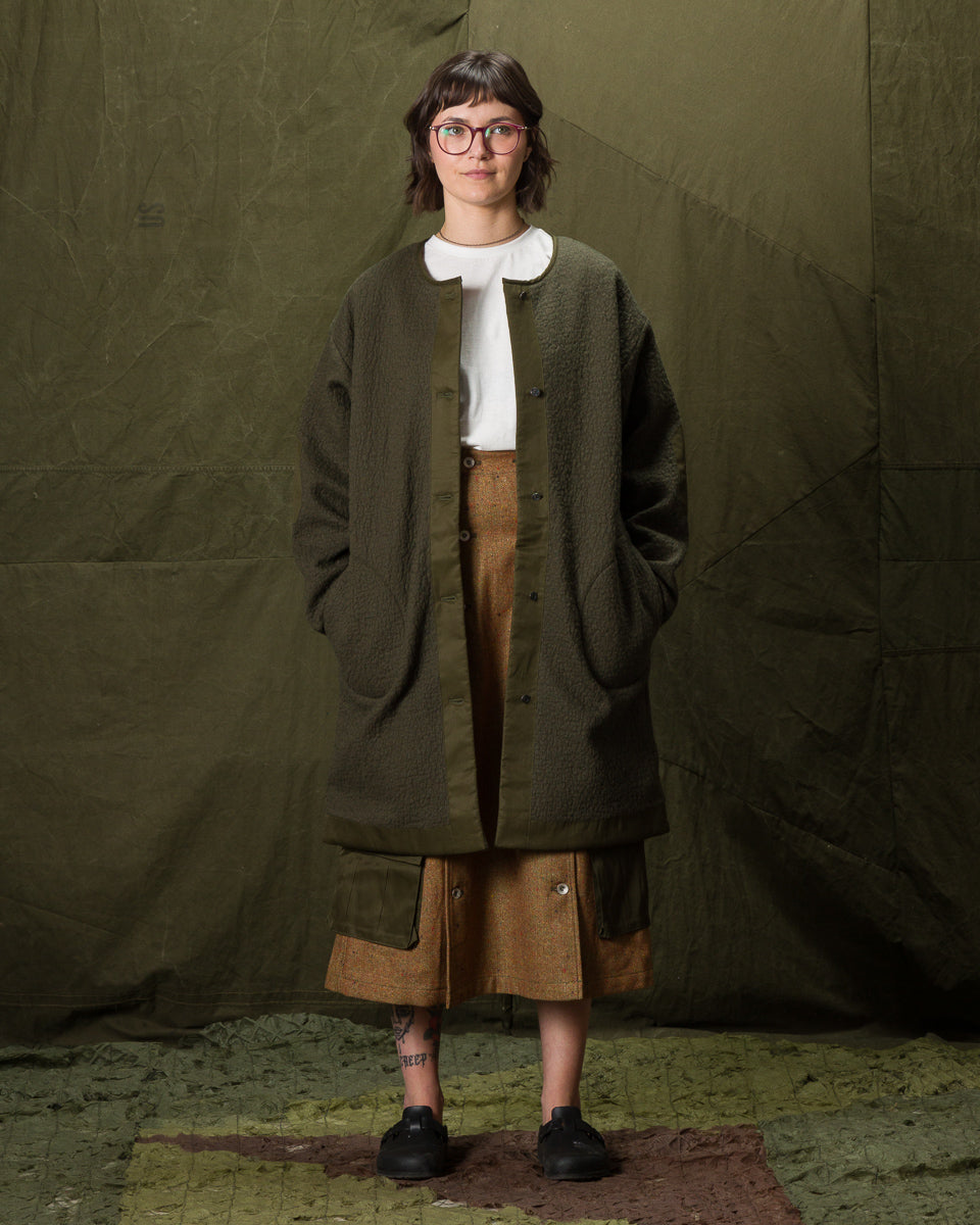 W'Menswear Rally Coat - Dark Olive - Standard & Strange
