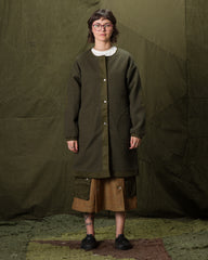 W'Menswear Rally Coat - Dark Olive - Standard & Strange