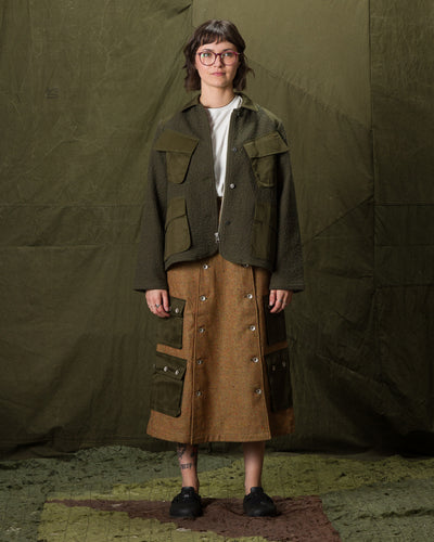 W'Menswear Ralley Jacket - Dark Olive - Standard & Strange