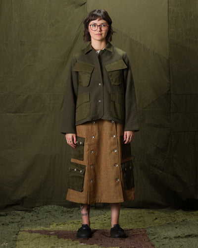 W'Menswear Ralley Jacket - Dark Olive - Standard & Strange