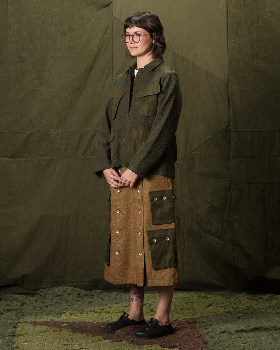 W'Menswear Ralley Jacket - Dark Olive - Standard & Strange