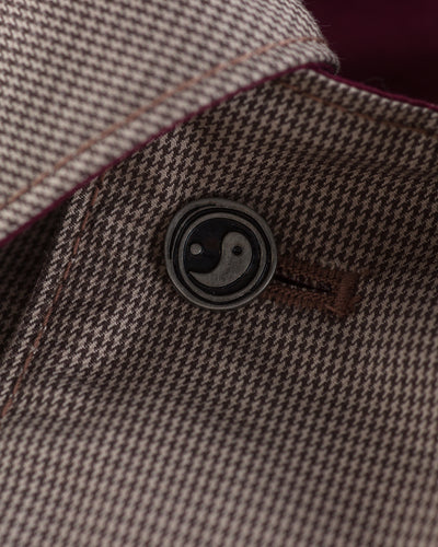 W'Menswear Reversible Cycling Trench - Burgundy - Standard & Strange