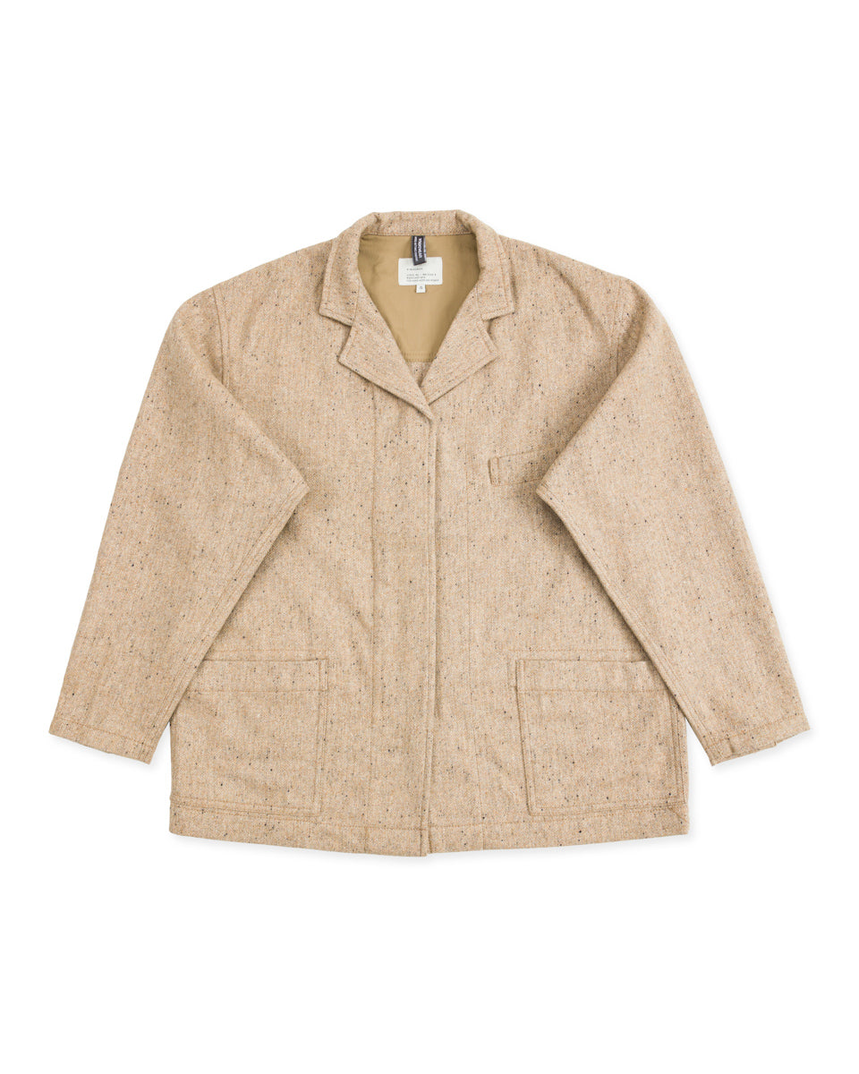 W'Menswear Service Blazer - Cream - Standard & Strange