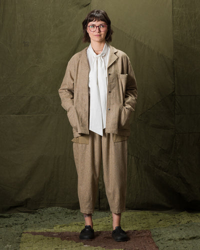 W'Menswear Service Blazer - Cream - Standard & Strange