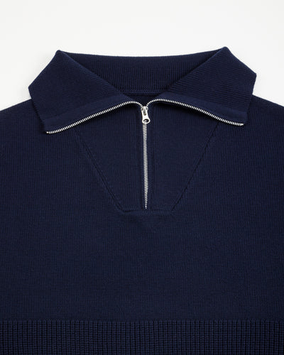 W'Menswear Track Sweater - Navy - Standard & Strange