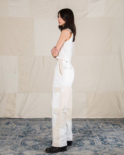 W'Menswear Unisex Freedom Flight Trouser - Off-White - Standard & Strange
