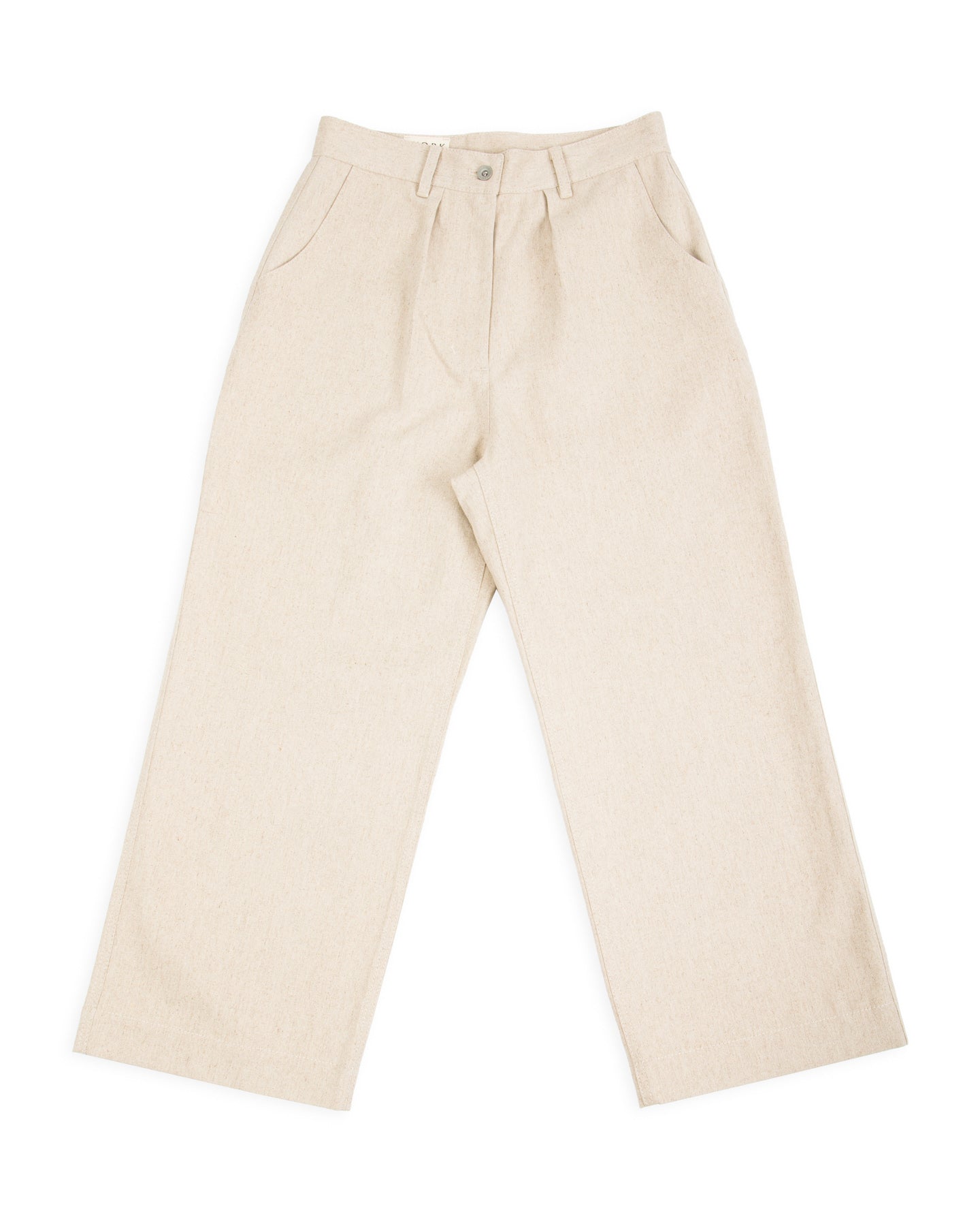 W'mens Work Jean - Natural Cotton/Linen
