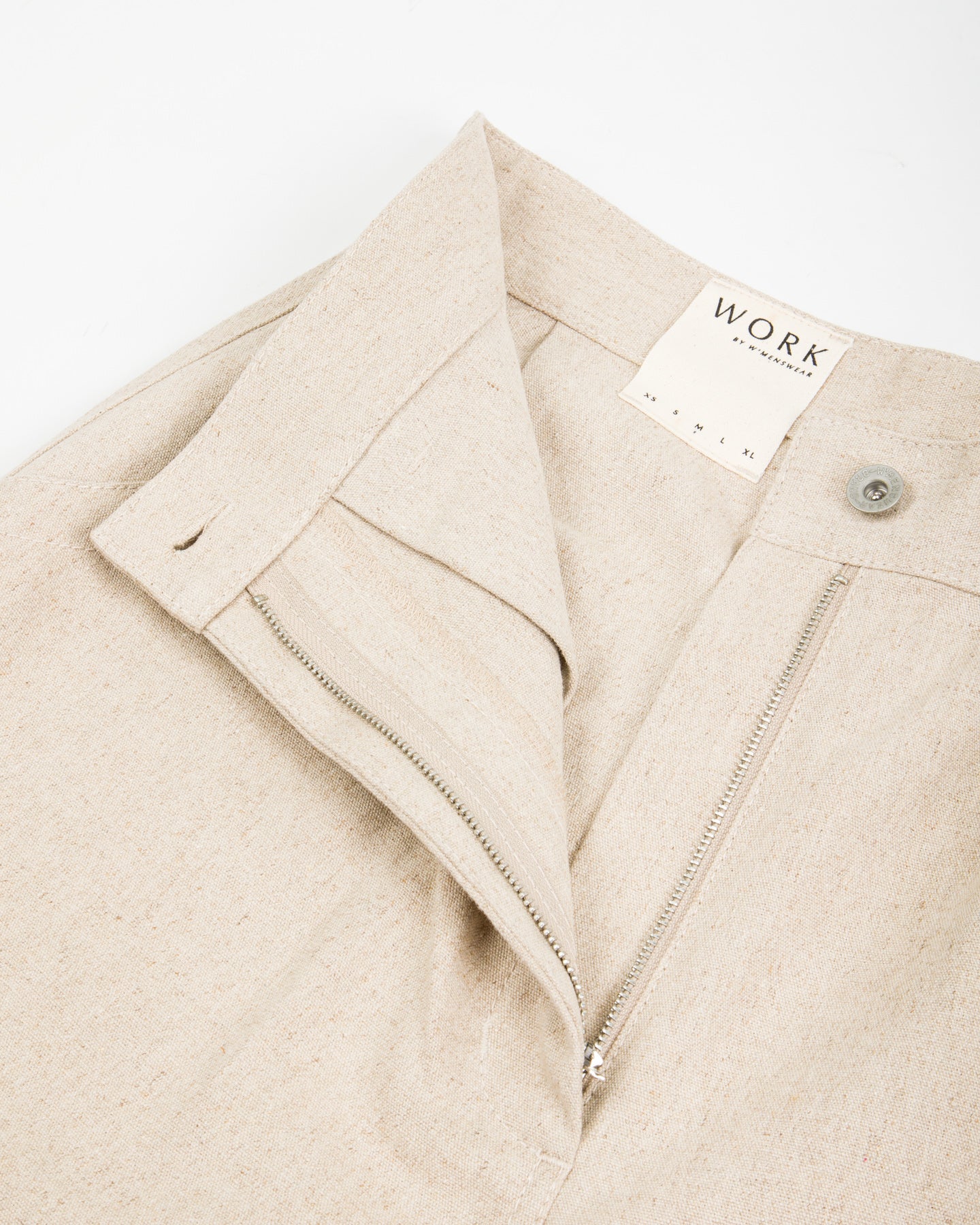 W'mens Work Jean - Natural Cotton/Linen