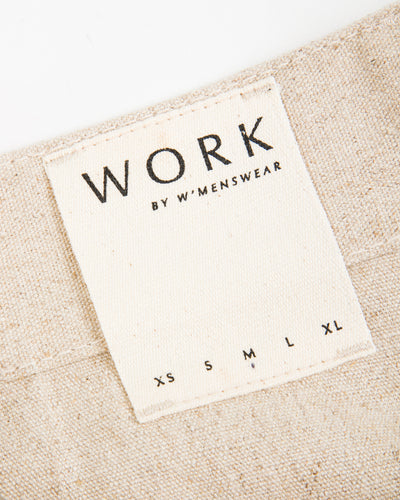 W'mens Work Jean - Natural Cotton/Linen