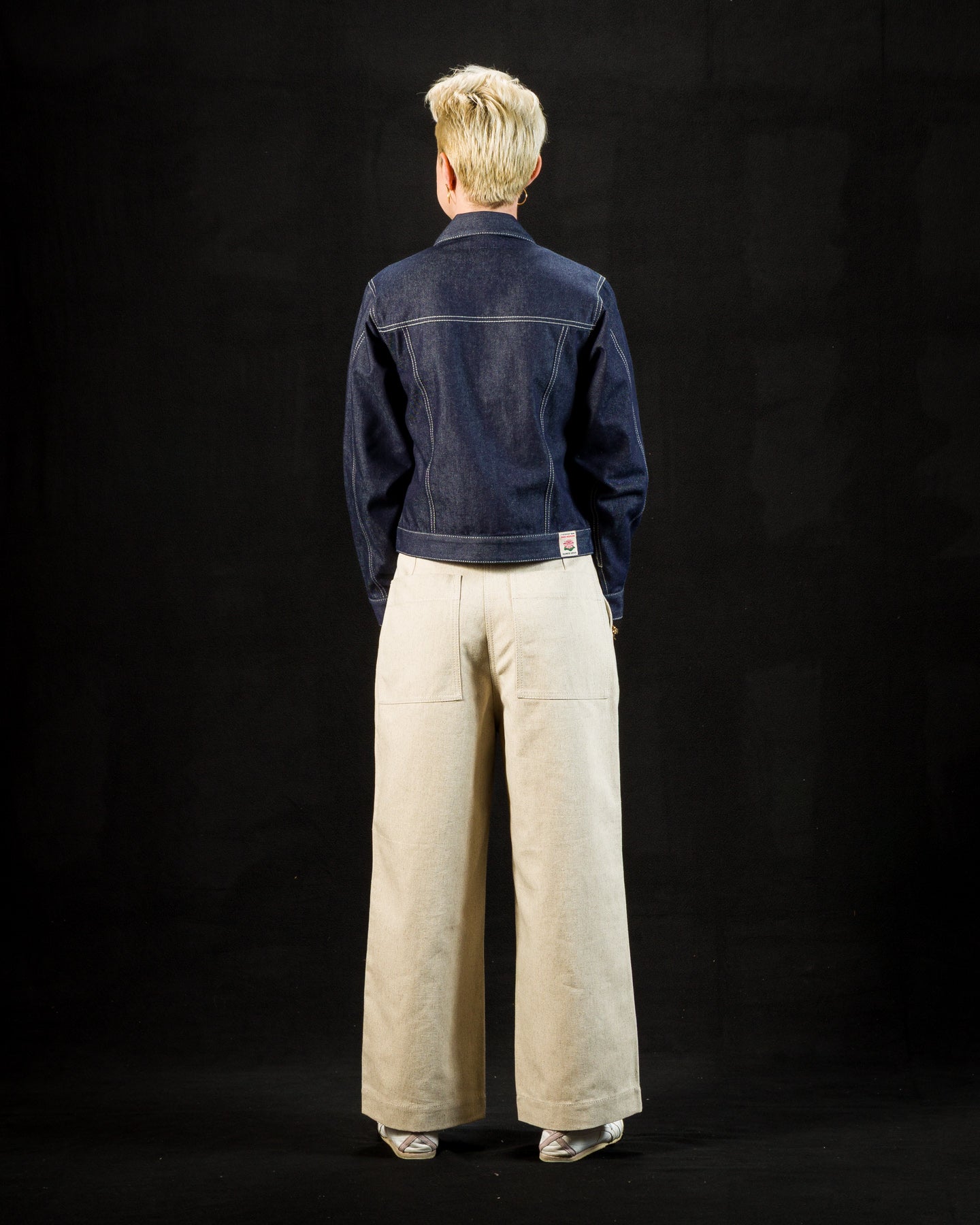 W'mens Work Jean - Natural Cotton/Linen