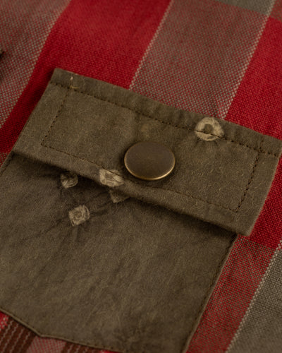 W'Menswear W'menswear x Kardo Summer Fortune Pocket Dress - Red/Green Cotton - Standard & Strange