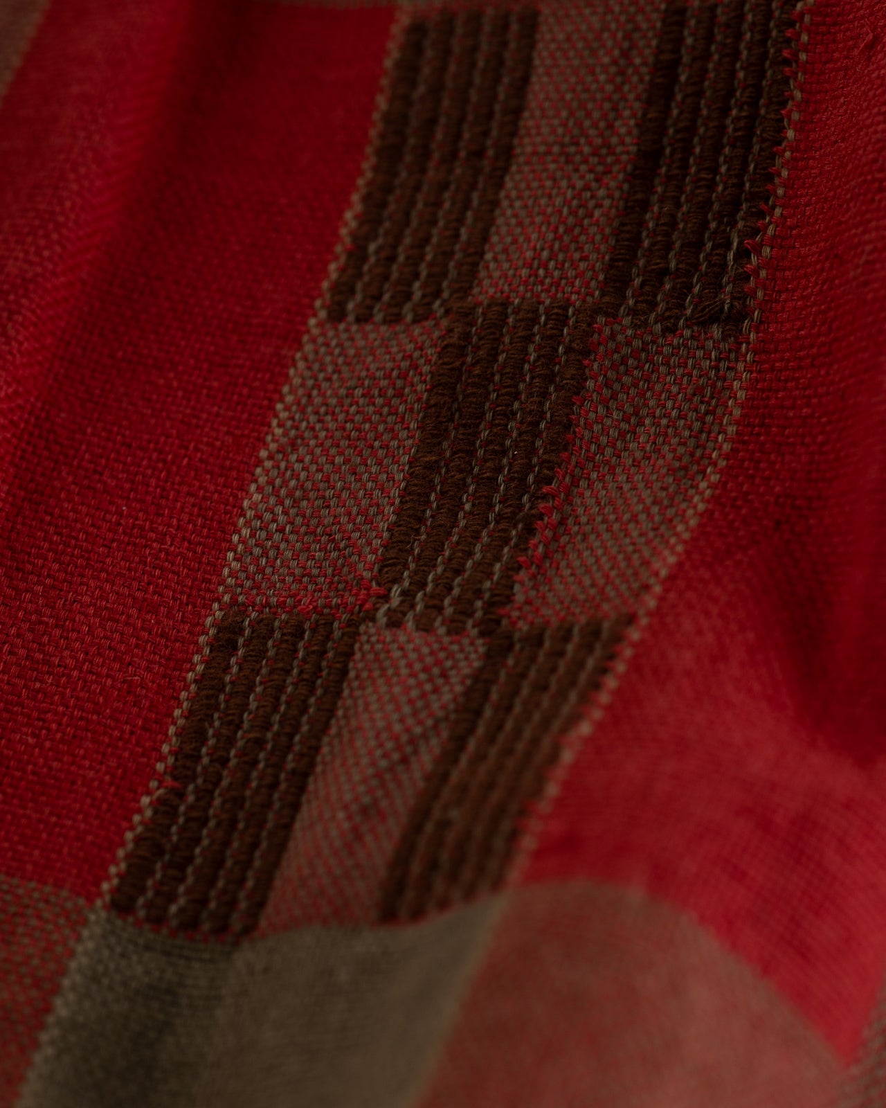 W'Menswear W'menswear x Kardo Summer Fortune Pocket Dress - Red/Green Cotton - Standard & Strange