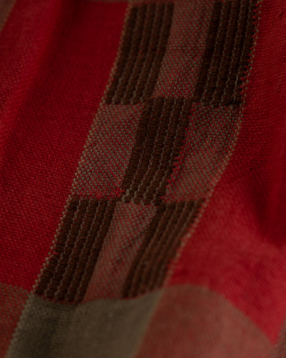 W'Menswear W'menswear x Kardo Summer Fortune Pocket Dress - Red/Green Cotton - Standard & Strange