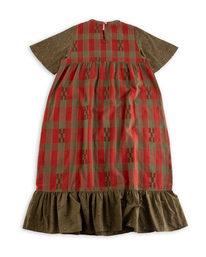 W'Menswear W'menswear x Kardo Summer Fortune Pocket Dress - Red/Green Cotton - Standard & Strange