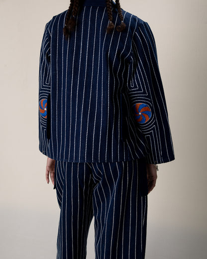 W'Menswear W'menswear x Kardo Ralley Jacket - Indigo - Standard & Strange