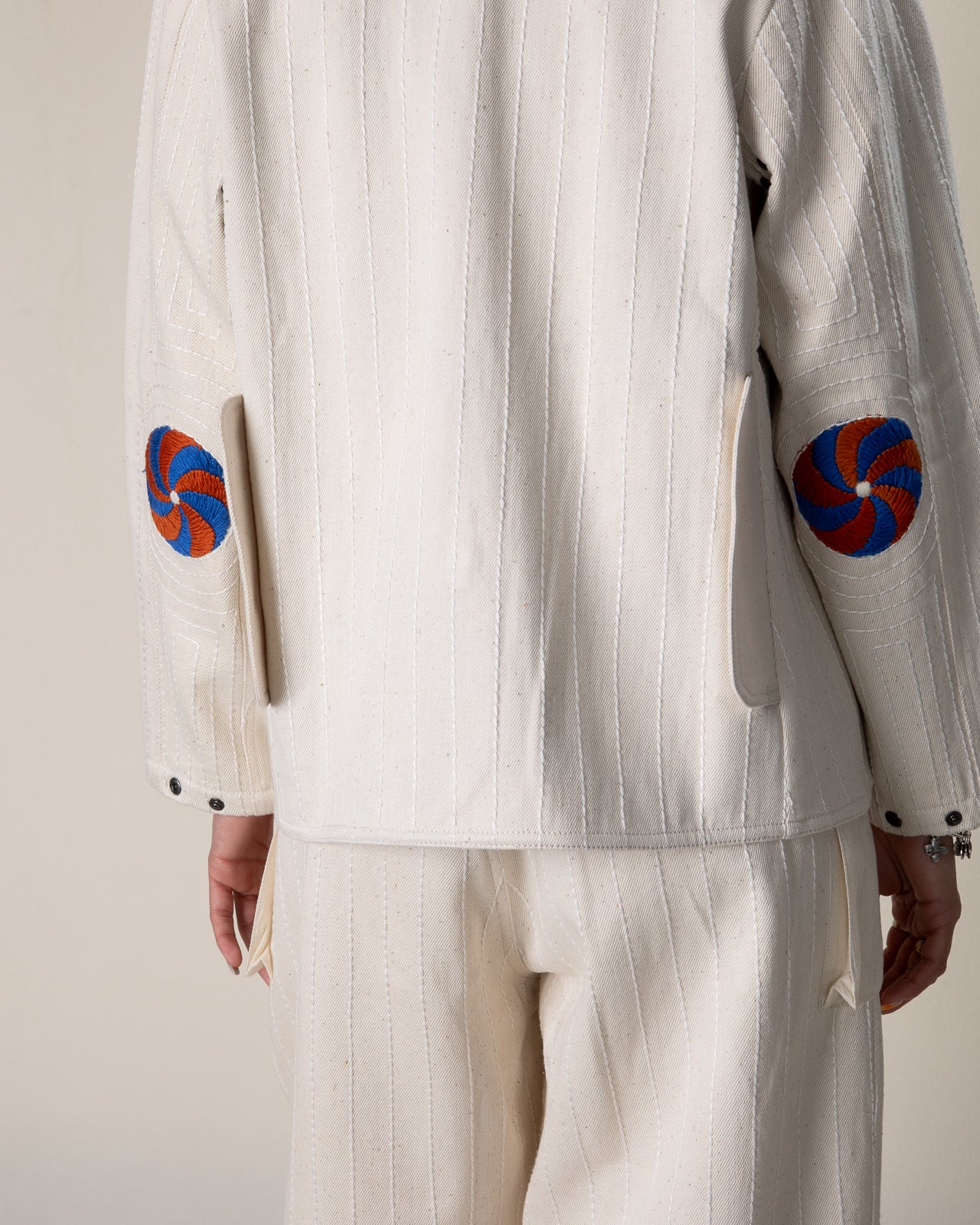 W'Menswear W'menswear x Kardo Ralley Jacket - Natural - Standard & Strange