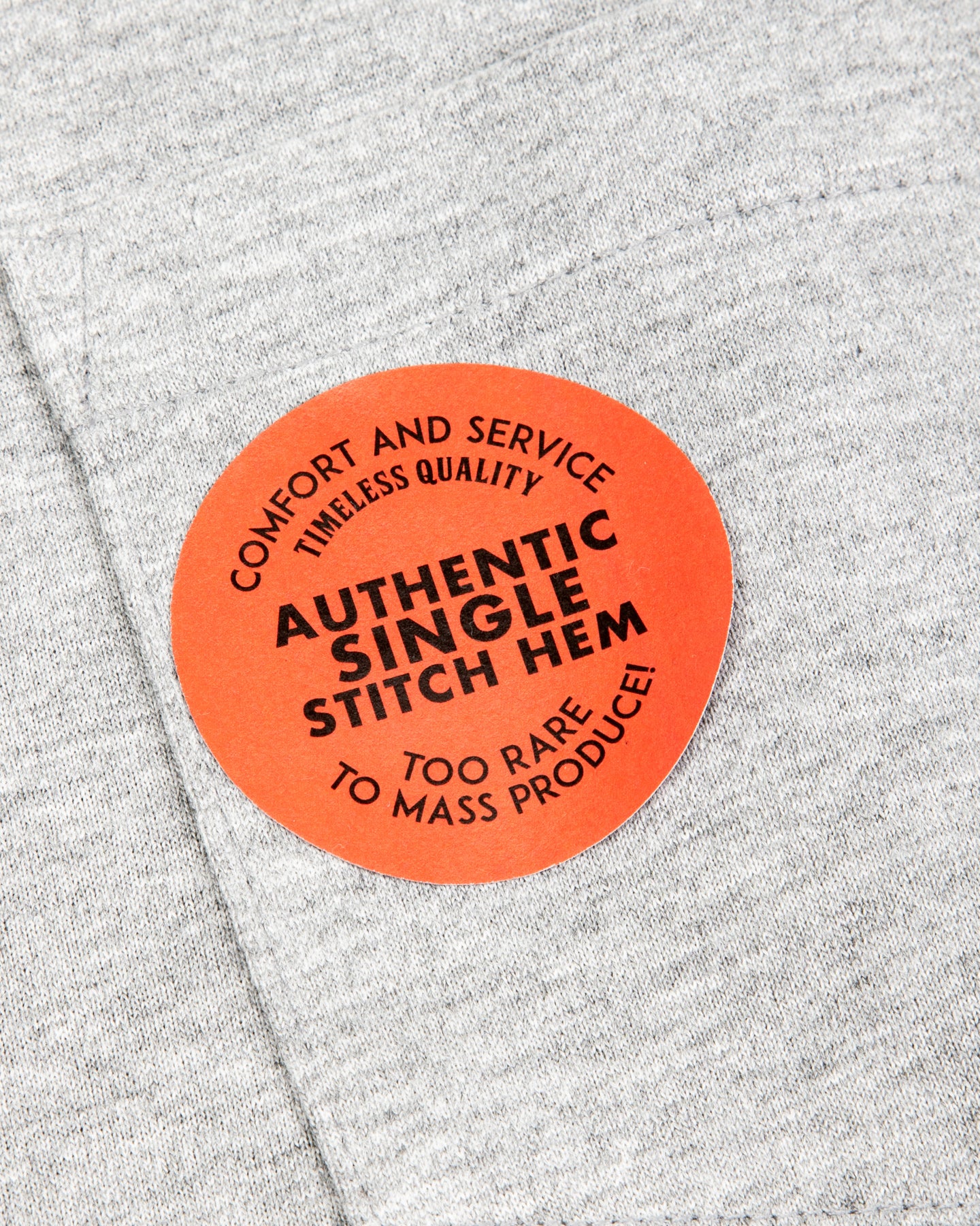 W'Menswear Bowl Tee - Light Grey - Standard & Strange