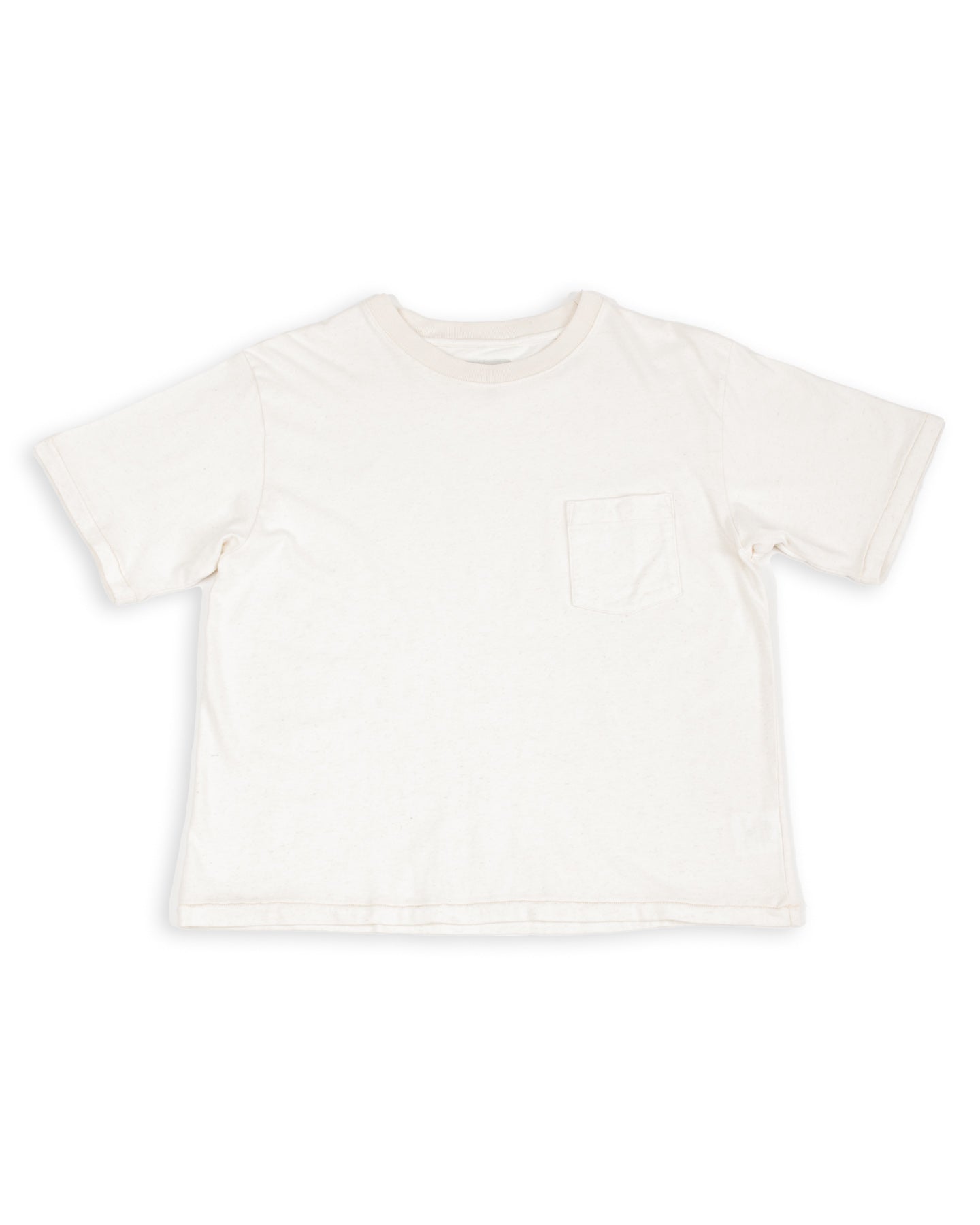 W'Menswear Bowl Tee - Natural Cotton/Hemp - Standard & Strange