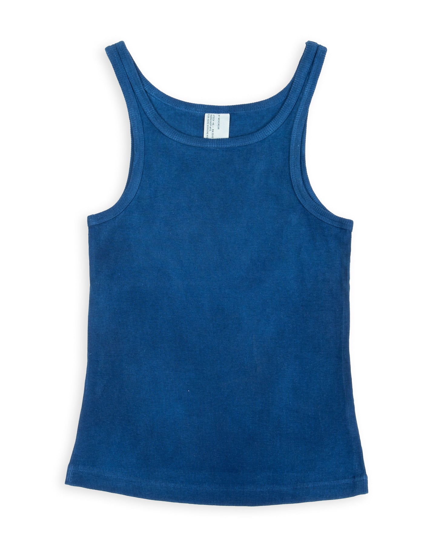 W'Menswear Drill Tank - Indigo - Standard & Strange