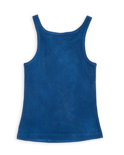 W'Menswear Drill Tank - Indigo - Standard & Strange