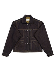 W'Menswear Engineers Jacket - Indigo/Gold - Standard & Strange