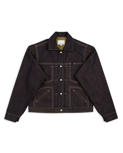 W'Menswear Engineers Jacket - Indigo/Gold - Standard & Strange