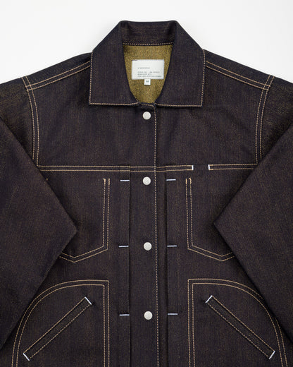 W'Menswear Engineers Jacket - Indigo/Gold - Standard & Strange