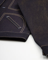 W'Menswear Engineers Jacket - Indigo/Gold - Standard & Strange