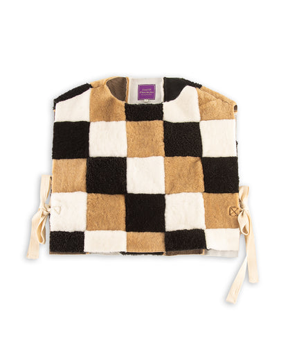 W'Menswear Freedom Sheepskin Vest - Multi - Standard & Strange