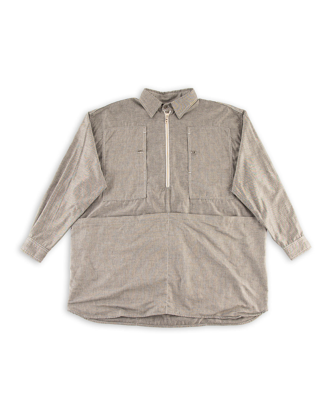 W'Menswear Mechanical Aid Shirt - Grey - Standard & Strange