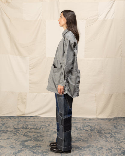 W'Menswear Mechanical Aid Shirt - Grey - Standard & Strange