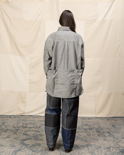 W'Menswear Mechanical Aid Shirt - Grey - Standard & Strange