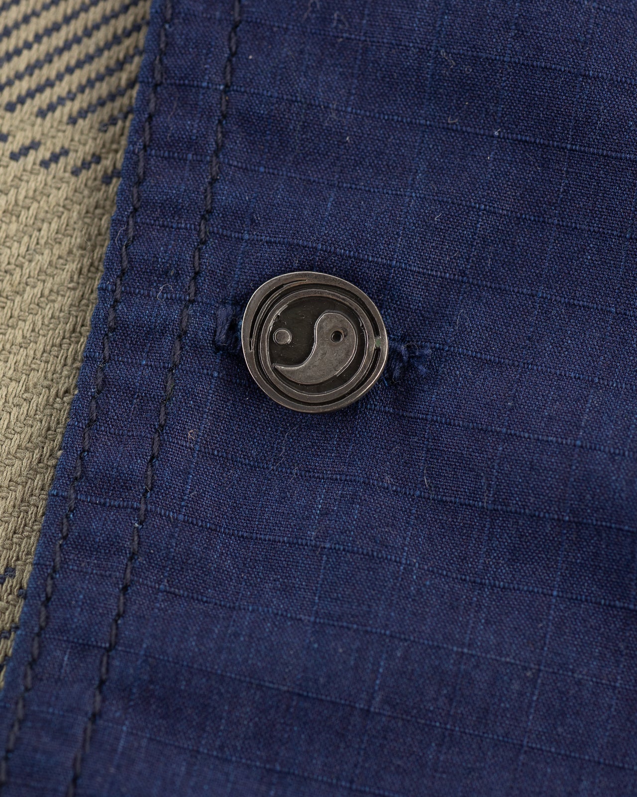 W'Menswear Mechanical Aid Shirt - Indigo Check - Standard & Strange